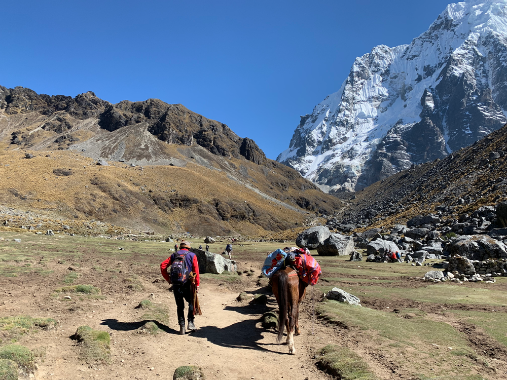 Approach to Salkantay Pass