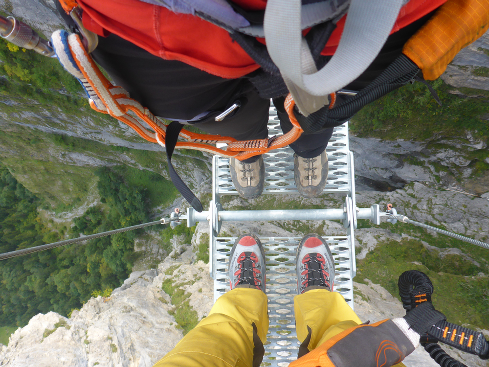 Via ferrata in Switzerland