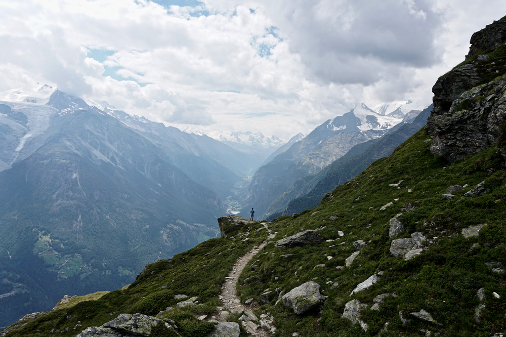 Views on the Walker's Haute Route